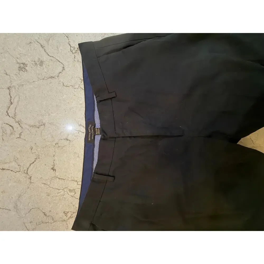 👔 Banana Republic Men’s Black Dress Pants – 36x30